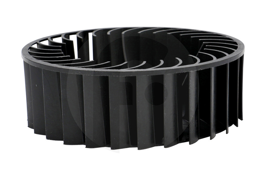 Alternatief Asciugatrice Ventola (girante, pala) lato anteriore per Bauknecht e altri asciugatrice 738545, C00738545