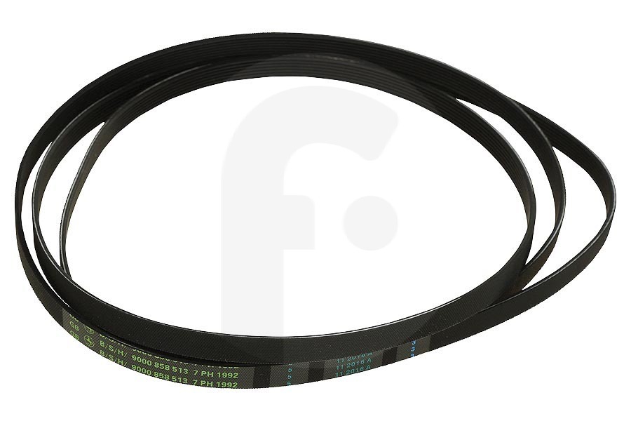 Constructa Secadora Correa Poly- V (correa, correa en V, correa acanalada) 7 PH 1992 H7 para, entre otros, Bosch, Siemens secadora 753220, 00753220 apto para entre otros WT46E305, WTBB6282NL, WT44E102NL