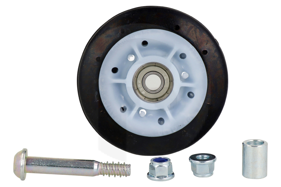 Constructa Secadora Rueda (rodillo de soporte) del tambor para Bosch, Siemens y otros secadora 613598, 00613598 apto para entre otros WT46E100, WT44E101