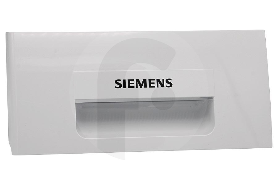 Siemens Secadora Embellecedor del tirador (tirador, asa) del depósito de condensados para Bosch, Siemens y otros secadora 497834, 00497834 apto para entre otros WT46E301NL, WT44E100NL, WT46E370NL