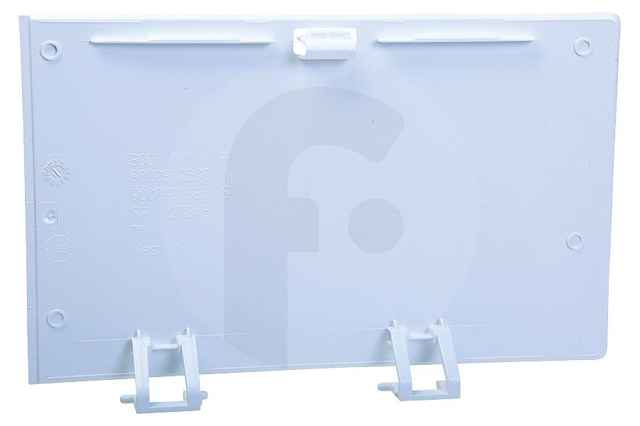 Constructa Secadora Cubierta (placa de cubierta, solapa, tapa) del condensador blanca para, entre otros, Bosch, Siemens secadora 11011045