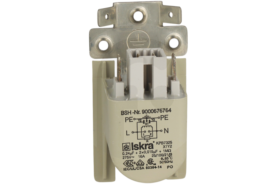 Constructa Secadora Condensador Supresor para secadora 623688, 00623688 apto para entre otros WT44W361, WTE84103