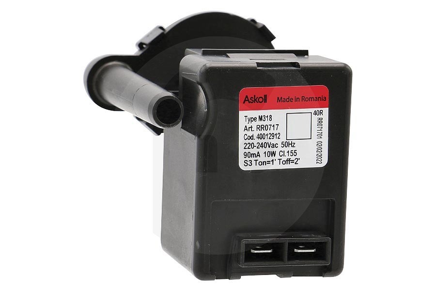 Geratek Asciugatrice Pompa di scarico (pompa condensa) 10W per Candy e altri asciugatrice 40012912