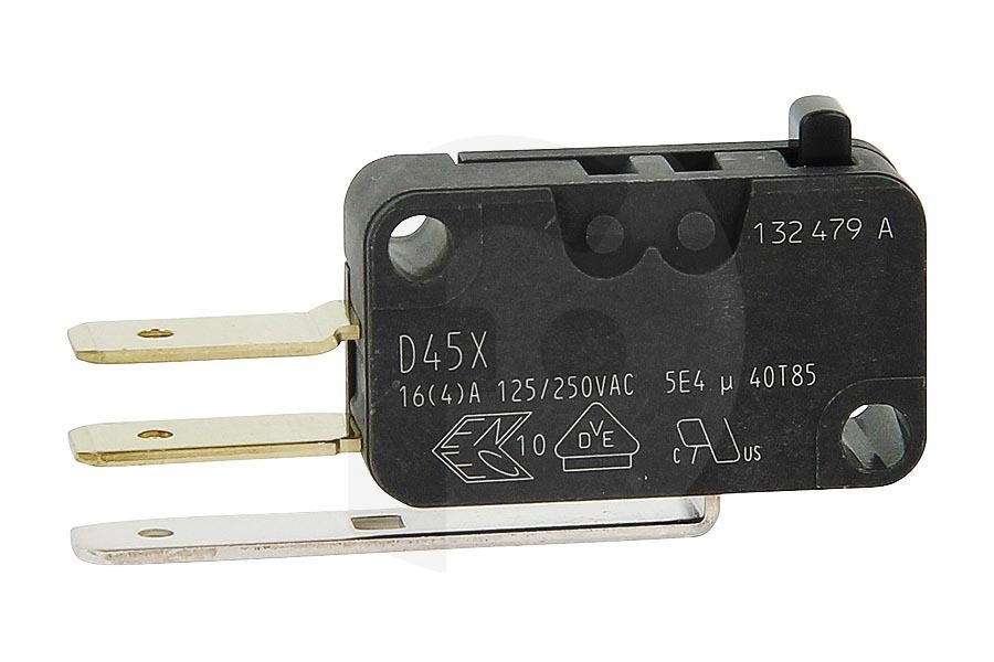 Beko Secadora Beko Microinterruptor para secadora 2951060600 apto para entre otros H8333PXW, DC7230XS, TAF7239