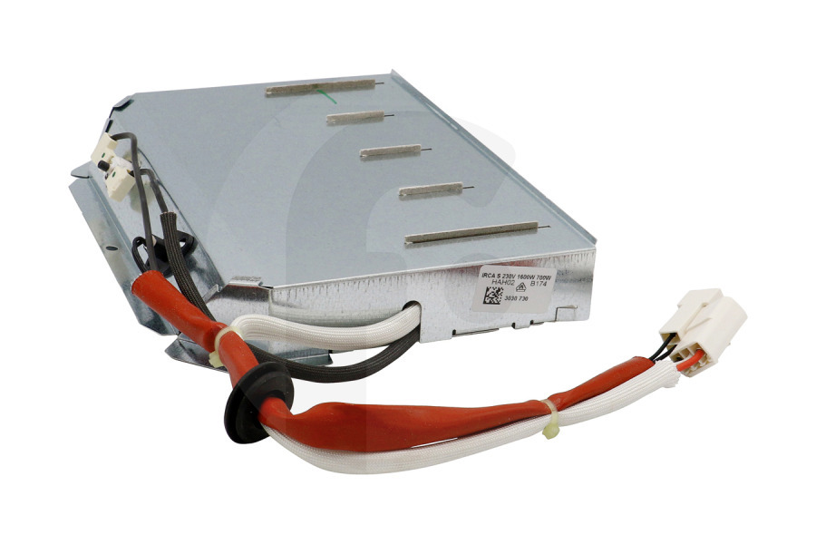 Alternatief Asciugatrice Elemento riscaldante (resistenza asciugatrice) completo 1600W+700W per Beko asciugatrice 2976680200