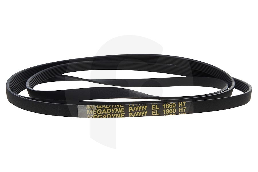 Hotpoint Asciugatrice Cinghia Poly-V (cinghia, cinghia in V, cinghia a costine) 1860 H7 TEM per Indesit asciugatrice C00095658 adatto a tra cui G74VNL