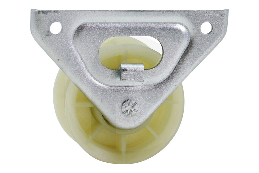 Alternatief Asciugatrice Puleggia di tensione (ruota di tensione) con staffa per, tra gli altri, Indesit asciugatrice 504520, C00504520