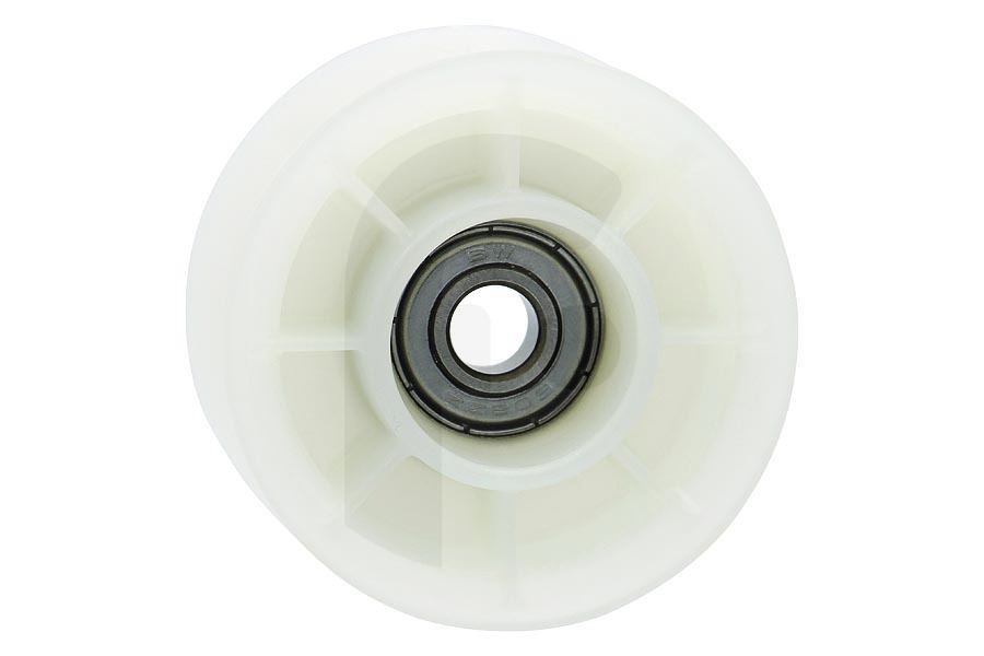 Ignis 729694, C00729694 Asciugatrice Rullo tendicinghia (ruota tendicinghia) bianco per Indesit e altri asciugatrice 519663, C00519663 adatto a tra cui EDPEG45A2ECOEU, IDPAG45A2ECOEU, AQC82F7TM1EU