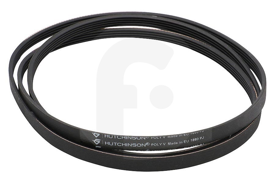 Asciugatrice Cinghia Poly-V (cinghia, cinghia in V, cinghia a costine) 5PJ 1880 per Miele asciugatrice 5689130 adatto a tra cui T8332, T284, T9146
