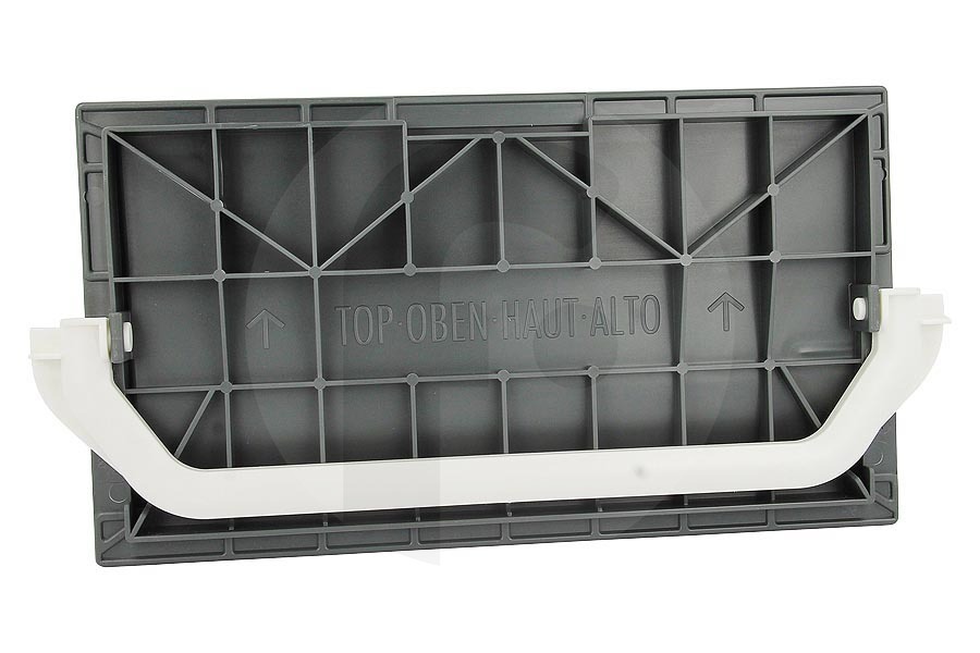 Bauknecht Secadora Filtro de pelusas (filtro de puerta) negro para Whirlpool y otros secadora 627392, C00627392 apto para entre otros AWZ8CDSD, DFCX80116, FFTM108BIL