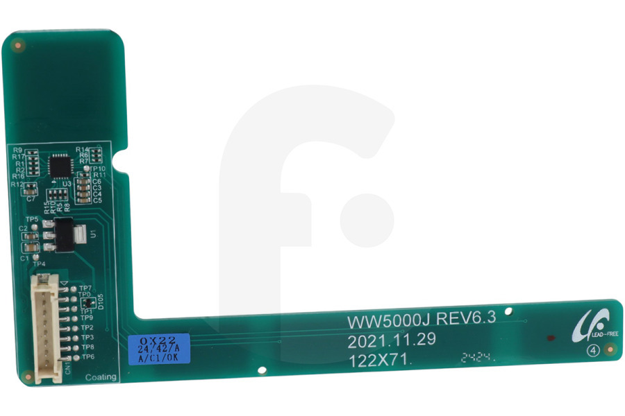 Samsung DC9203131A Secadora Samsung Módulo con sensor táctil WW500 para secadora DC92‑03131A apto para entre otros WW11BGA049AE, WW80J6400CW, WW90J5436FW/EG