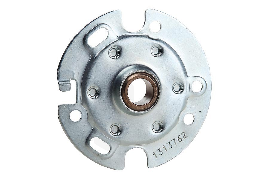 Zanussi Asciugatrice Flangia (flangia cuscinetto, anello cuscinetto) 3 fori, 2 tacche per, tra gli altri, Zanussi asciugatrice 1250134135