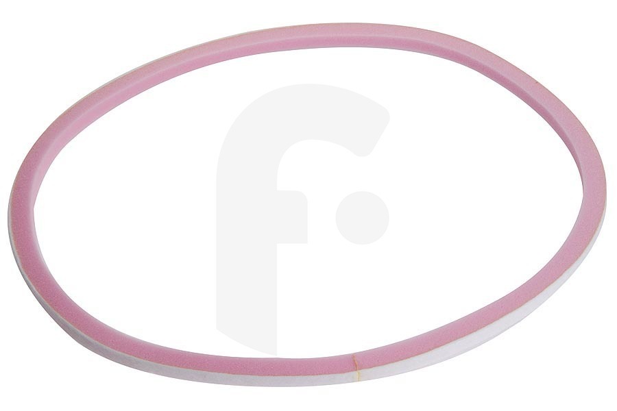 Zanker Secadora Cinta de fieltro (cinta de espuma, cinta, junta) frontal rosa para, entre otros, Zanussi secadora 1255025601 apto para entre otros TD4212, TD4224, CMA910E