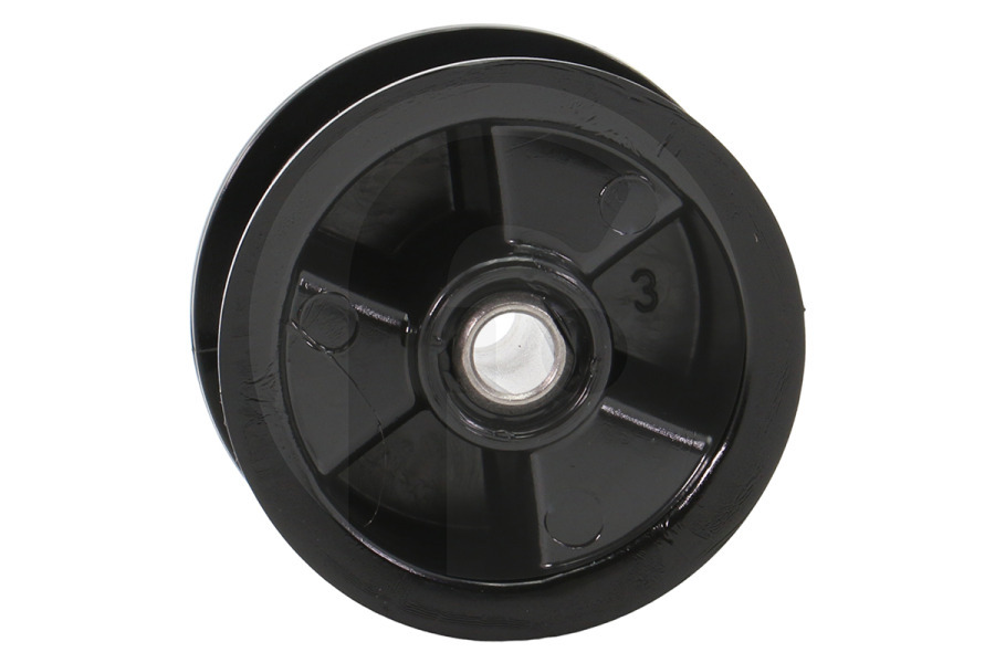 Zanussi Asciugatrice Puleggia di tensione (ruota di tensione) larga nera per, tra gli altri, Zanussi asciugatrice 8581250125037