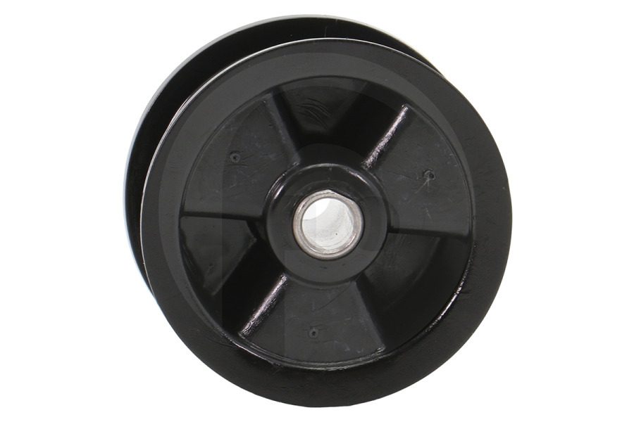 Zanussi Asciugatrice Puleggia di tensione (ruota di tensione) larga nera per, tra gli altri, Zanussi asciugatrice 8581250125037