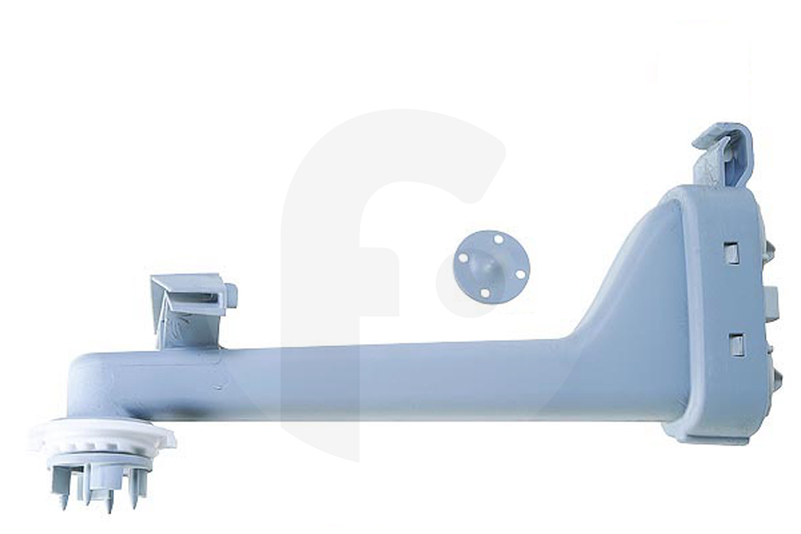 Electrolux Lavavajillas Tubo vertical (soporte) brazo aspersor superior para AEG, Electrolux y otros lavavajillas 140000409015 apto para entre otros ESF6700, ESI6560, F88072W