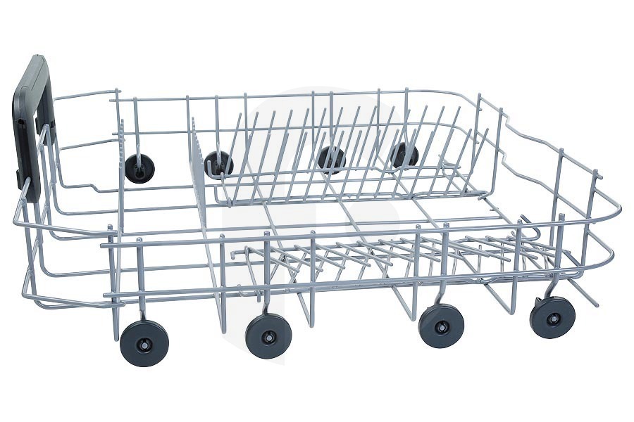 AEG Lavastoviglie Cestello inferiore completo incl. ruote per AEG, Electrolux e altri lavastoviglie 4055385498
