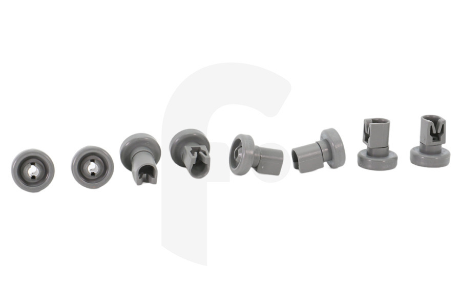 AEG Lavastoviglie Ruote cestello Cestello superiore 8 Pezzi per AEG, Electrolux e altri Lavastoviglie 50286967000