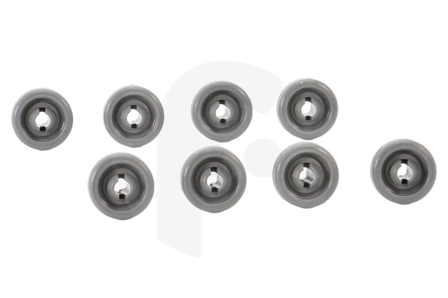 Electrolux Lavavajillas Ruedas Cesta superiore 8 Piezas para AEG, Electrolux y otros Lavavajillas 50286967000 apto para entre otros F50742, ESF63020, ZDT110