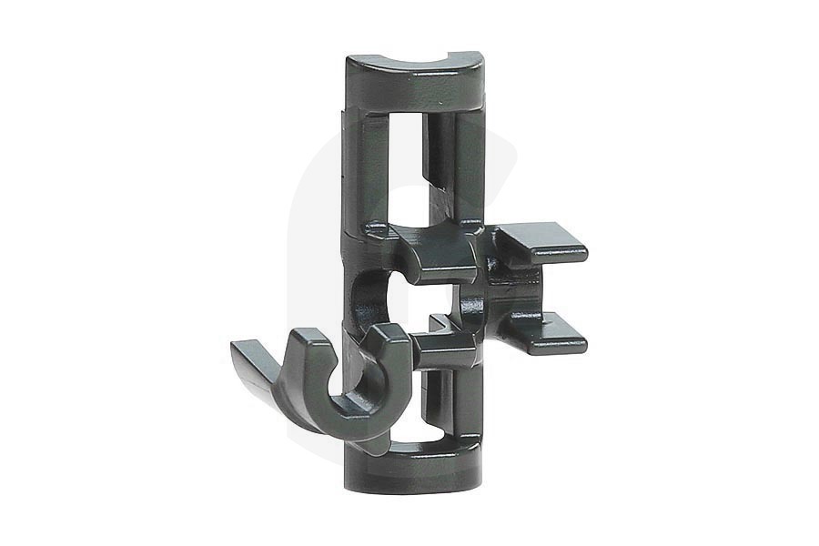 Progress Lavastoviglie Pezzo di serraggio (parte della cerniera) del portabicchieri superiore plastica Lavastoviglie 8072828026