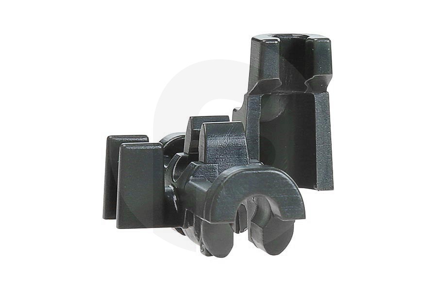 Progress Lavastoviglie Pezzo di serraggio (parte della cerniera) del portabicchieri superiore plastica Lavastoviglie 8072828026
