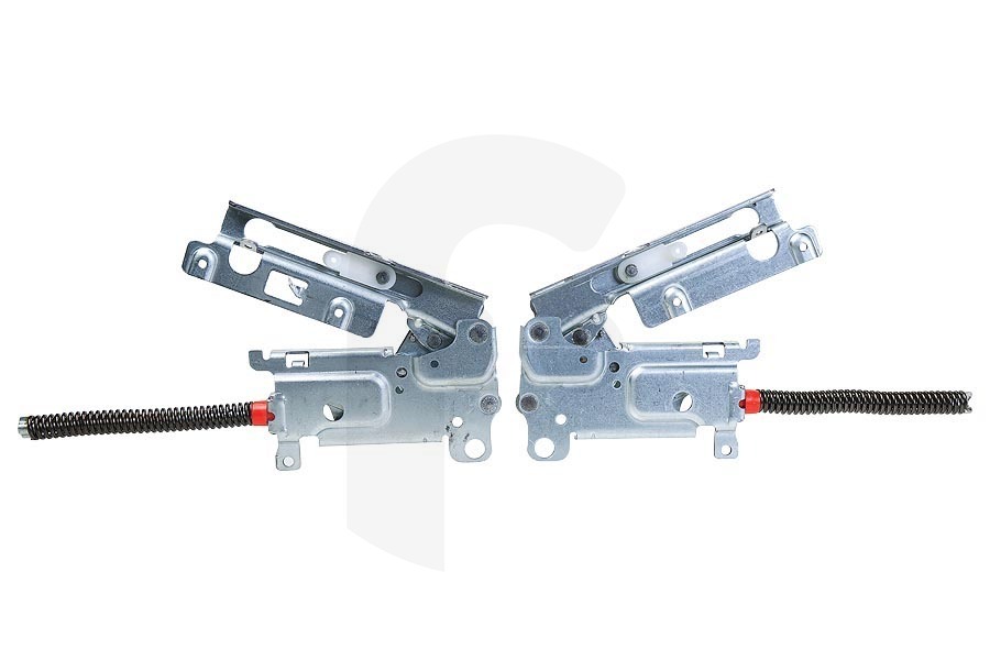 Electrolux Lavavajillas Juego de bisagras (bisagra de la puerta) izquierda y derecha para AEG, Electrolux y otros lavavajillas 4055474953 apto para entre otros FSE53610Z, EEM48331L, FD390V