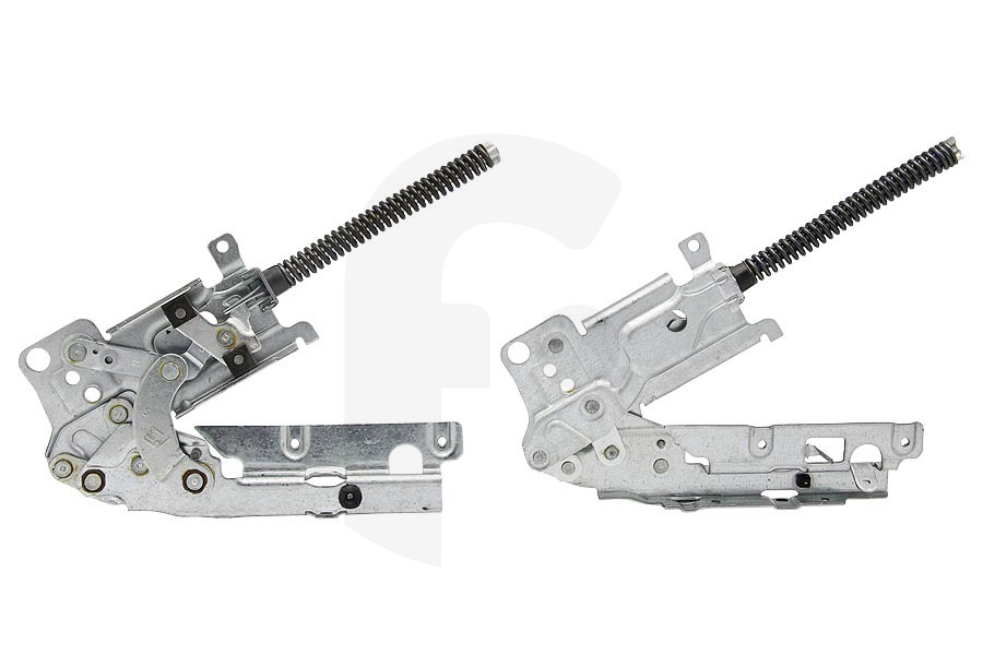 Electrolux Lavavajillas Juego de bisagras (bisagra de la puerta) izquierda y derecha para AEG, Electrolux y otros lavavajillas 4055148409 apto para entre otros GS60BISM, F55600IM0P, ESI6550ROW