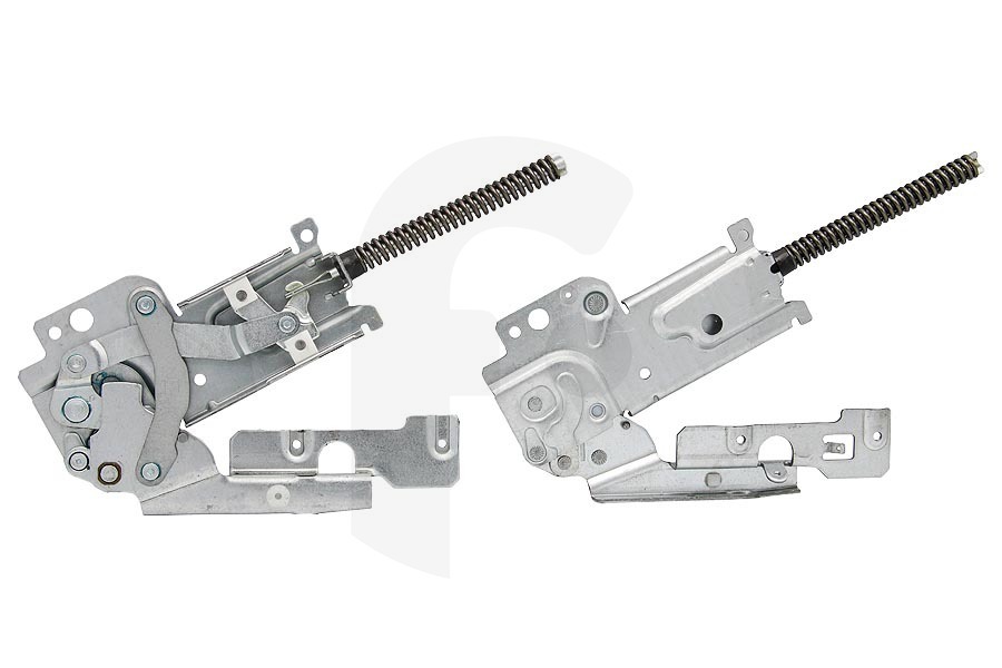 Electrolux Lavavajillas Juego de bisagras (bisagra de la puerta) izquierda y derecha para AEG, Electrolux y otros lavavajillas 4055053450 apto para entre otros F55410VI0, F96542VI0, ESI4500LOX