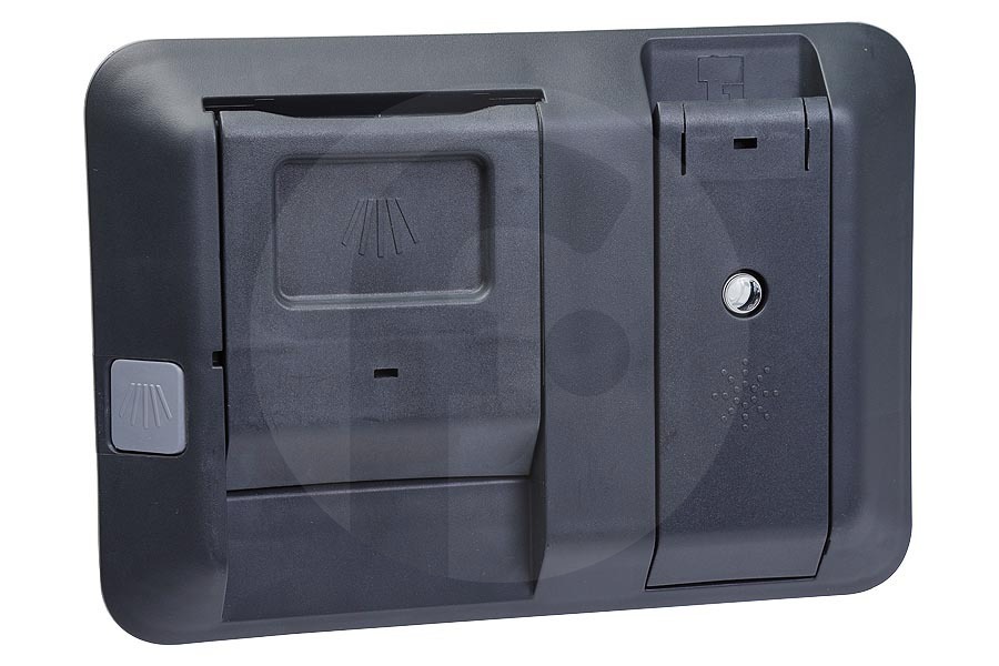 Electrolux Lavavajillas Dosificador detergente (unidad detergente) completo con unidad abrillantador para AEG, Electrolux y otros lavavajillas 140001303449 apto para entre otros FSK93800P, FFB93700PM, ESL7845RA