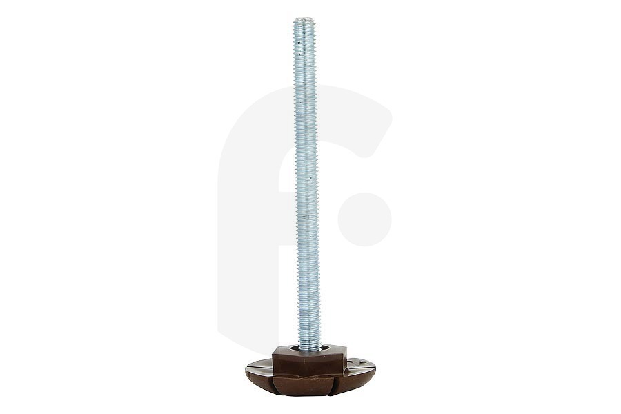 AEG Lavavajillas Pata ajustable (pata niveladora) delantera para AEG, Electrolux y otros lavavajillas 1526617020 apto para entre otros F54052VI0, F44011VI, ESI64010X