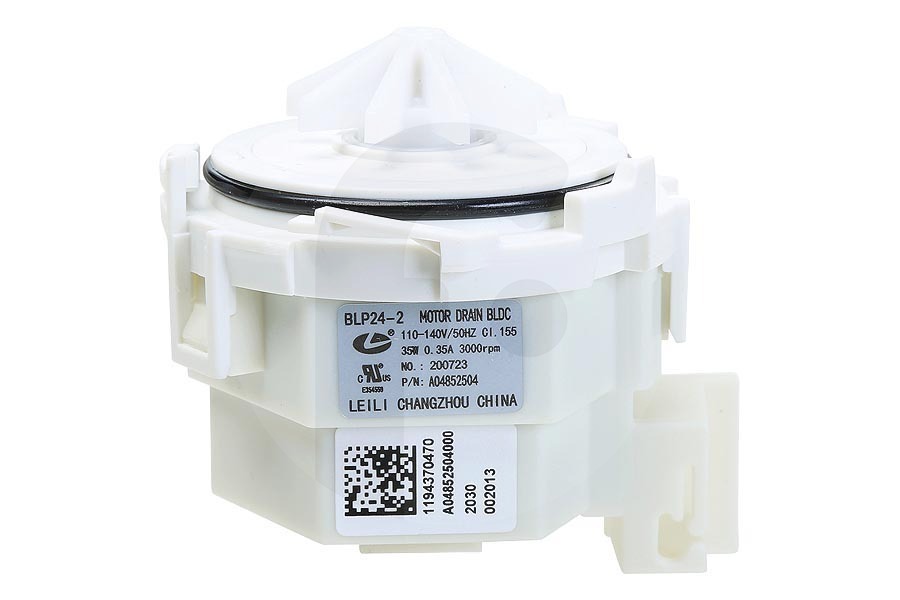 Electrolux 140180051033 Lavavajillas Bomba de desagüe para AEG, Electrolux y otros lavavajillas 140000604011 apto para entre otros ESL6362, F88700, ESF8810