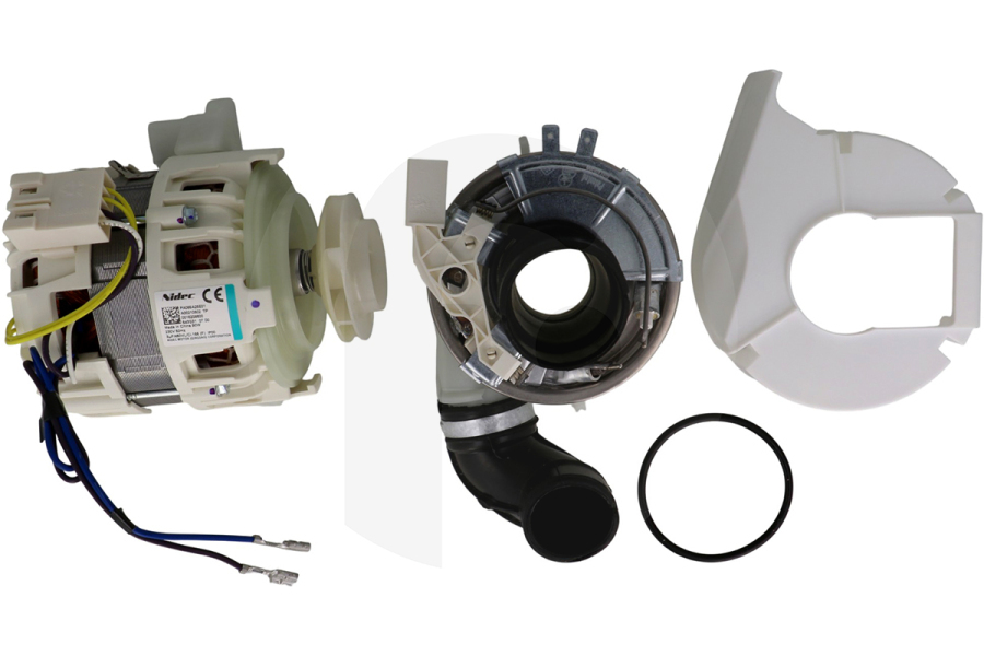 AEG Lavastoviglie Pompa di circolazione (pompa a rulli) incl. elemento riscaldante per AEG, Electrolux e altri lavastoviglie 4055373783