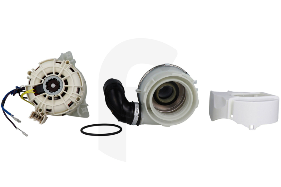AEG Lavastoviglie Pompa di circolazione (pompa a rulli) incl. elemento riscaldante per AEG, Electrolux e altri lavastoviglie 4055373783