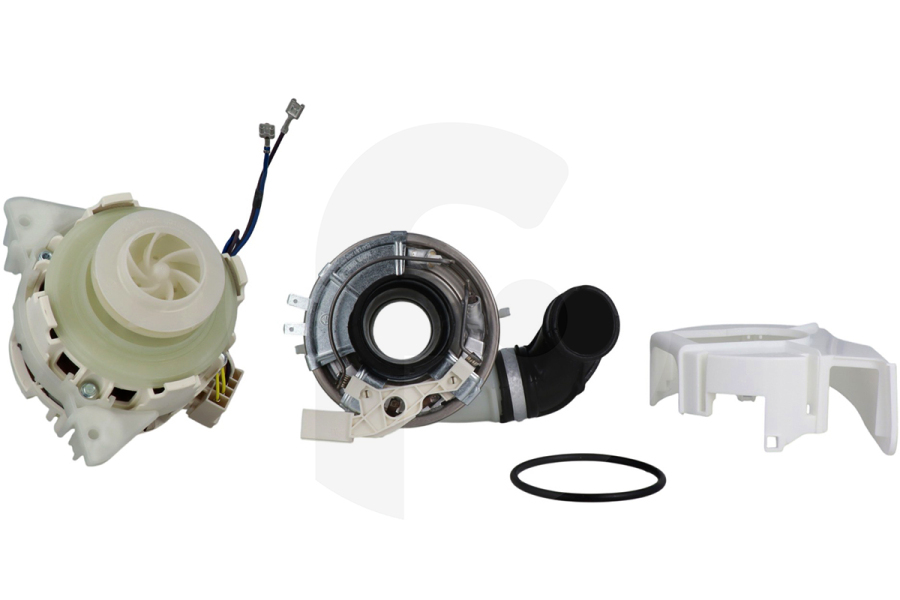 AEG Lavastoviglie Pompa di circolazione (pompa a rulli) incl. elemento riscaldante per AEG, Electrolux e altri lavastoviglie 4055373783