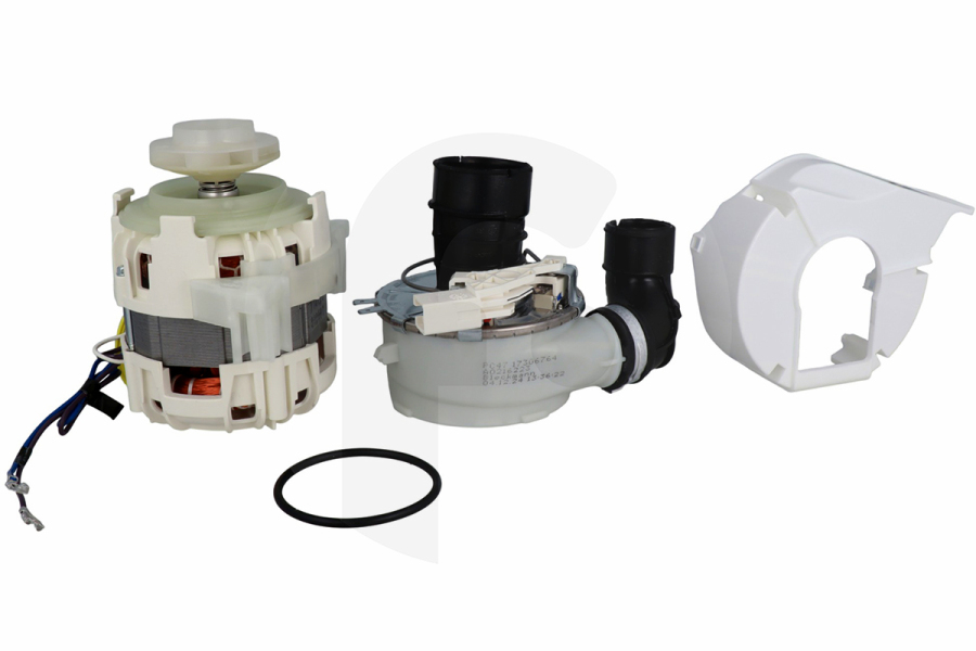 AEG Lavastoviglie Pompa di circolazione (pompa a rulli) incl. elemento riscaldante per AEG, Electrolux e altri lavastoviglie 4055373783