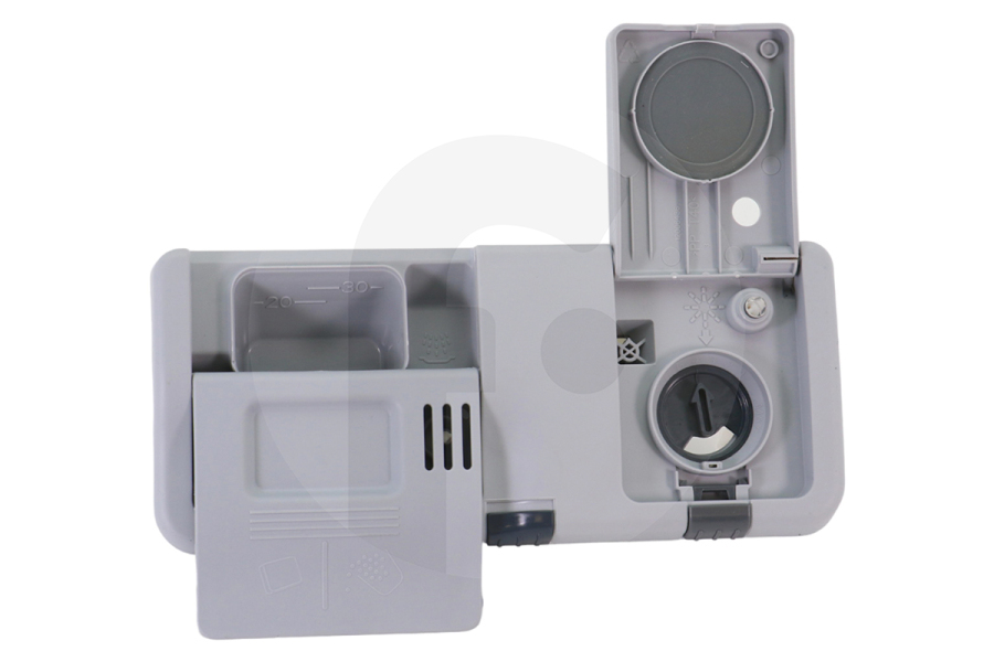 Bauknecht Lavastoviglie Dosatore Detersivo (+ Dosatore brillantante) per Bauknecht e altri lavastoviglie 480131000162