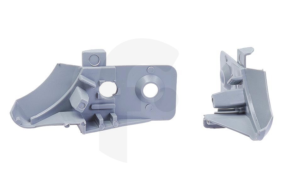 Alternatief Lavastoviglie Battitacco inferiore porta in gomma incl. piastra di bloccaggio per Bosch, Siemens e altri lavastoviglie 298534, 00298534