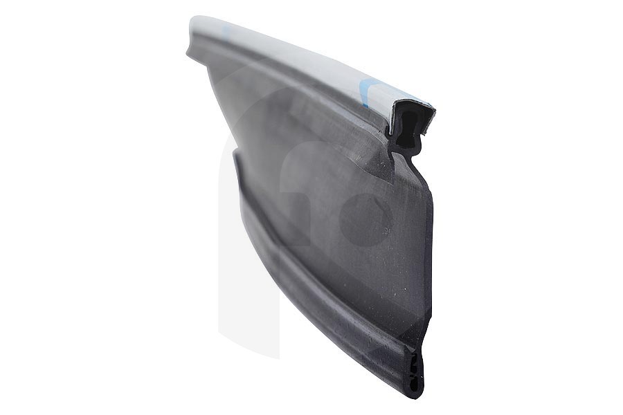 Alternatief Lavastoviglie Battitacco inferiore porta in gomma incl. piastra di bloccaggio per Bosch, Siemens e altri lavastoviglie 298534, 00298534