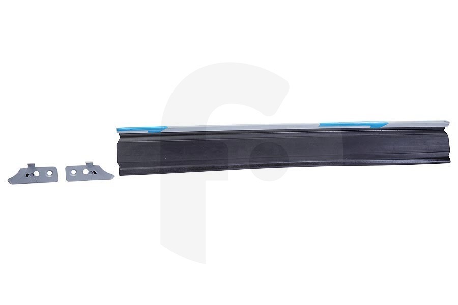 Vogica Lavavajillas Protección inferior puerta de goma incl. placa de bloqueo para Bosch, Siemens y otros lavavajillas 298534, 00298534 apto para entre otros SL6556, SE54660, SGS5602