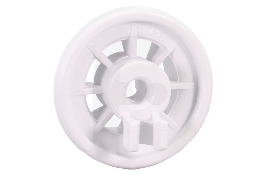 Bosch Lavastoviglie Ruota del cesto inferiore (scaffale) con morsetto di montaggio plastica ⌀ 37mm x 25mm Lavastoviglie 00165314