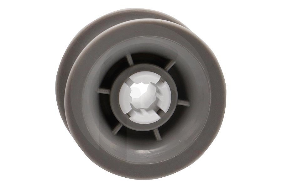 Hanseatic 10032849 Lavavajillas Rueda cesta superior para Bosch, Siemens y otros lavavajillas 611666, 00611666 apto para entre otros SRS55M52, SE25E259