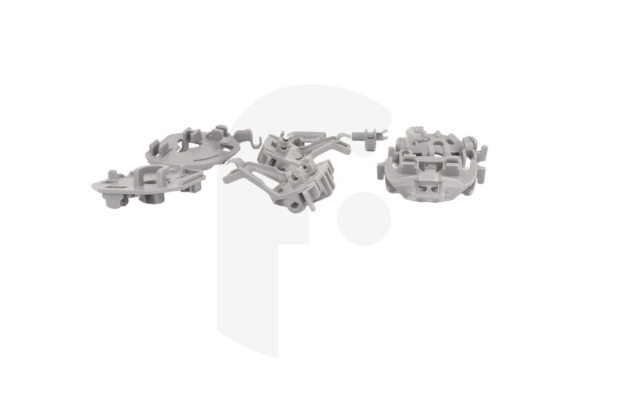Bosch Geschirrspüler Korbablagen-Lagerset von Unterkorb für u.a. Bosch, Siemens Geschirrspüler 418675, 00418675