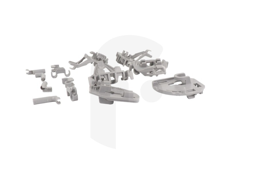 Bosch Geschirrspüler Korbablagen-Lagerset von Unterkorb für u.a. Bosch, Siemens Geschirrspüler 418675, 00418675