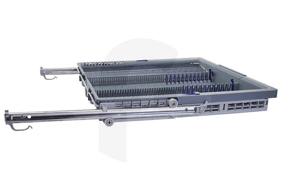 Bosch Lavastoviglie Cassetto portaposate completo incl. binari per Bosch, Siemens e altri lavastoviglie 17005524