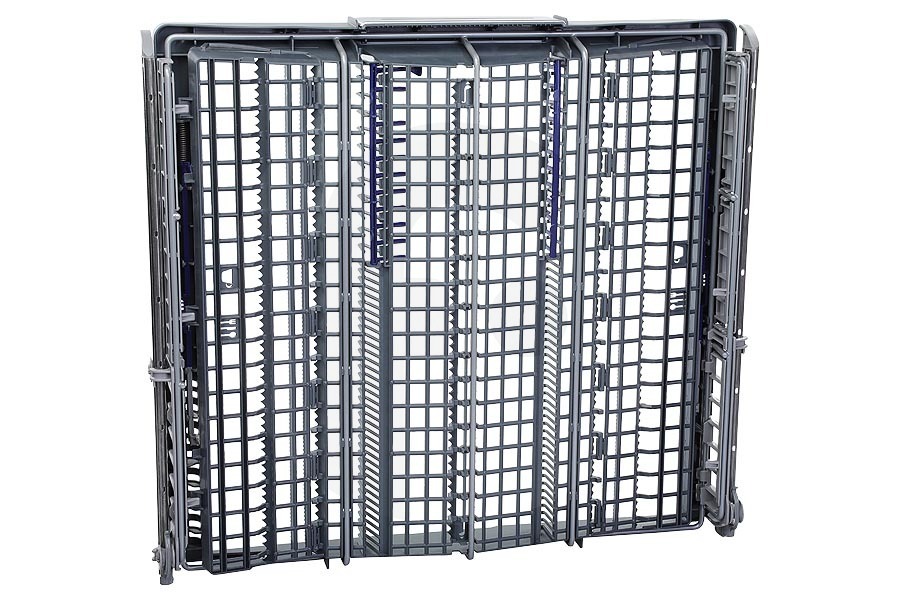 Bosch Lavastoviglie Cassetto portaposate completo incl. binari per Bosch, Siemens e altri lavastoviglie 17005524