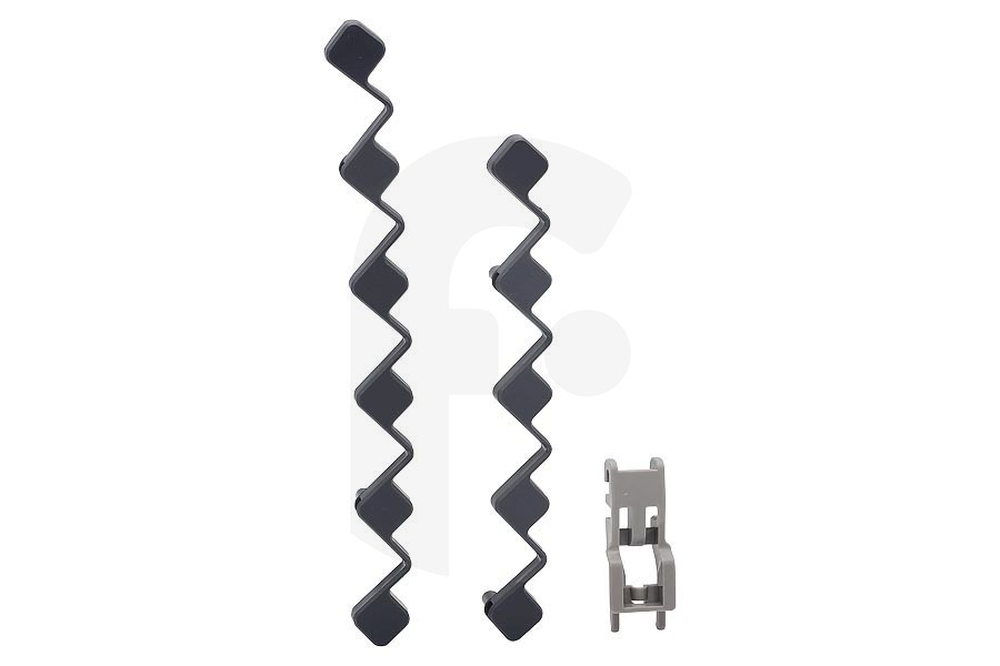Bosch Lavavajillas Abrazadera de fijación del inserto de la cesta superior para Bosch, Siemens y otros lavavajillas 652041, 00652041 apto para entre otros SN75T090EU, SX66M098EU, SBI65T25EU