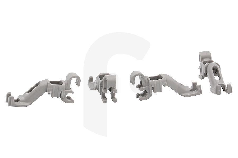 Bosch Lavastoviglie Clip di montaggio per portapiatti del cestello inferiore per Bosch, Siemens e altri lavastoviglie 632374, 00632374