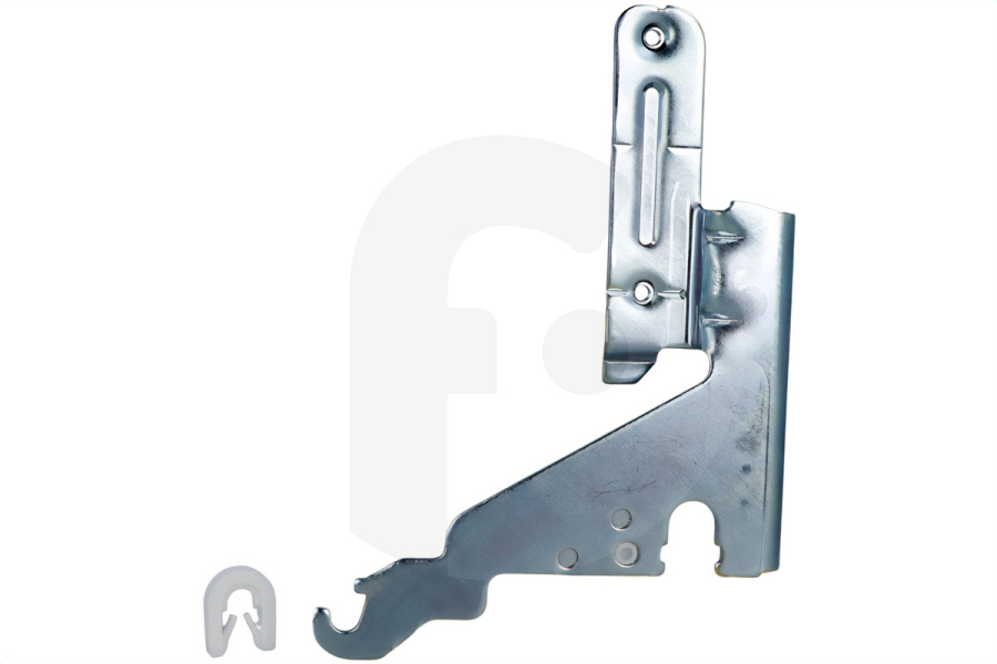 Bosch Lavavajillas Bisagra (bisagra de puerta) parte superior izquierda para Bosch, Siemens y otros lavavajillas 12005776 apto para entre otros SBI40M15, SBV50M00