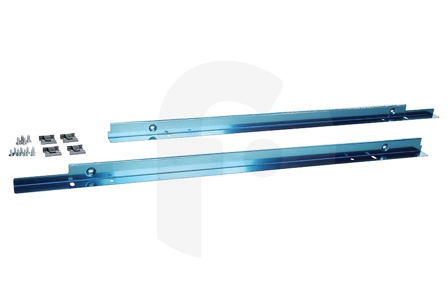 Bosch 17007740 Lavavajillas Juego de listones de montaje de acero inoxidable incorporado 673x23x23mm Lavavajillas 00670462 apto para entre otros SPI69T05EU01, SPI69T12EU01