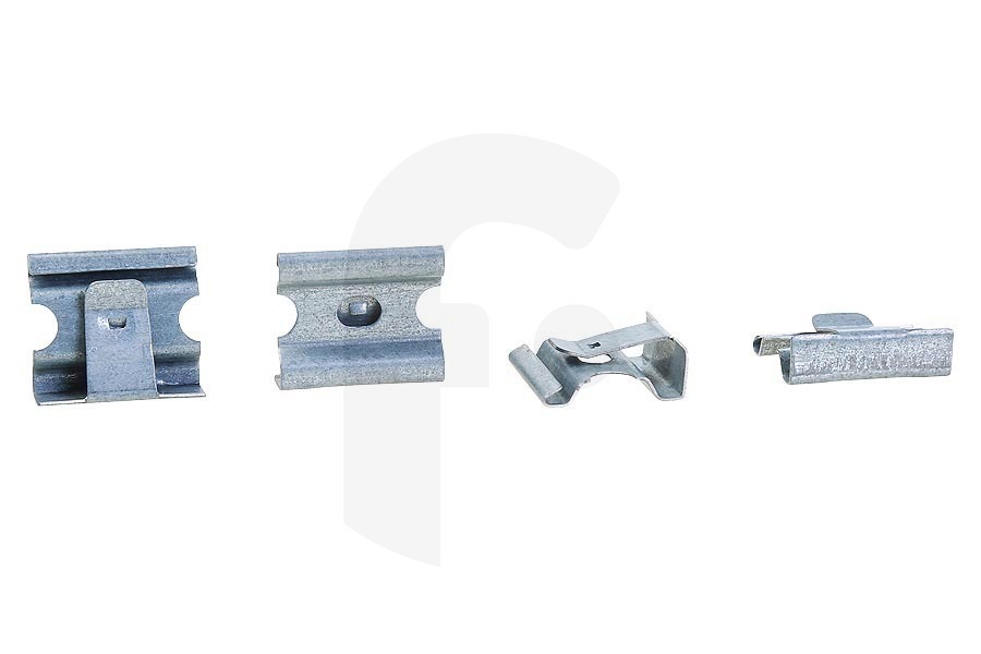 Constructa Geschirrspüler Befestigungsleisten-Set Edelstahl versenkt 673x23x23mm Geschirrspüler 00670465